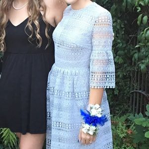 Blue/Grey ModCloth Dress